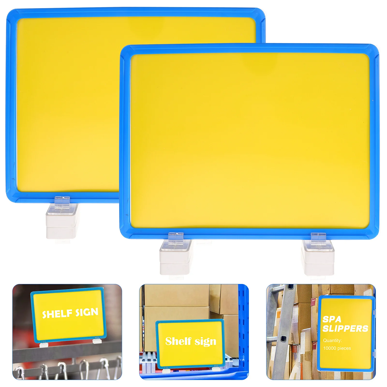 

Magnetic Price Tags Holder Set Multi Function Retail Label Board Wear Resistant Sign Stand for Supermarket Accessories