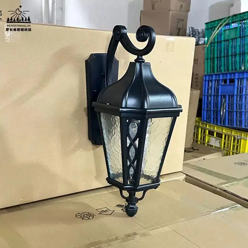 outdoor wall lamp patio  corridor balcony modern creative personality LED all copper waterproof wall lamp