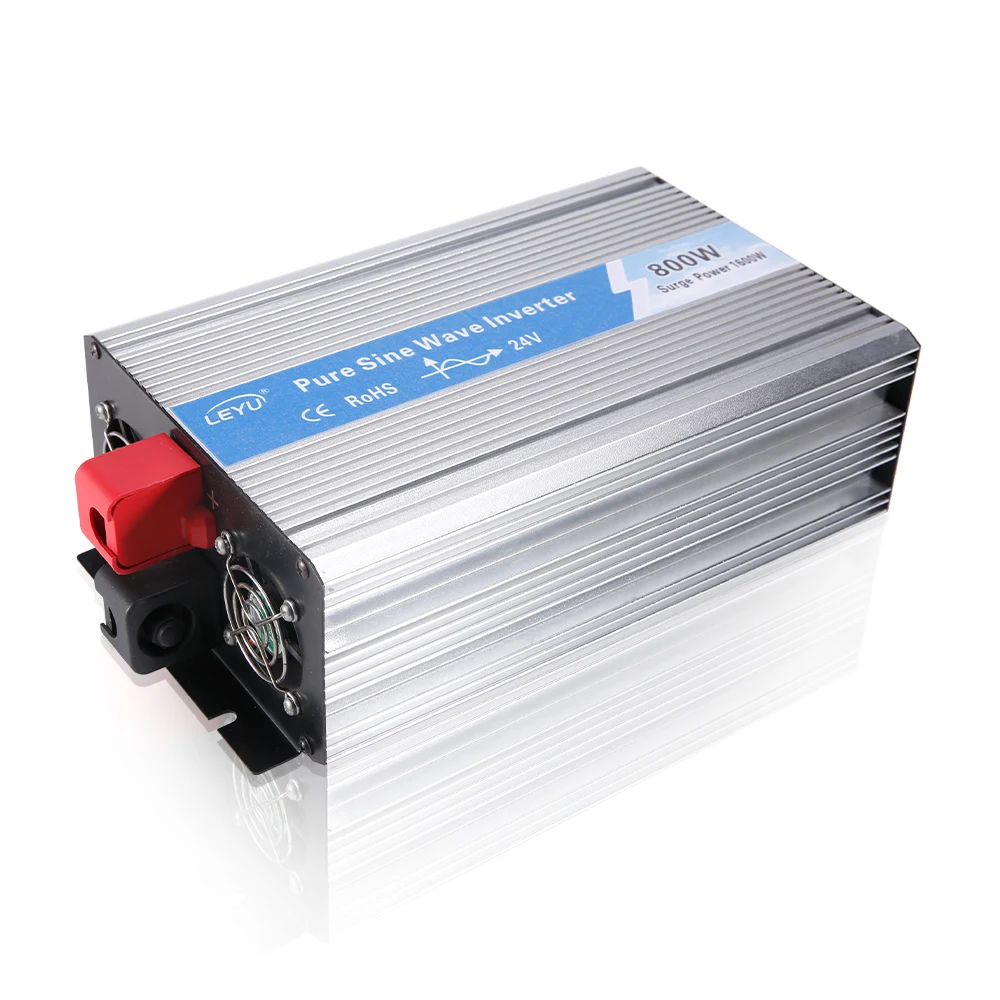 Hot sell 800w DC AC 12v to 110v/220v Pure sine wave single output powerful power inverter OPIP-800