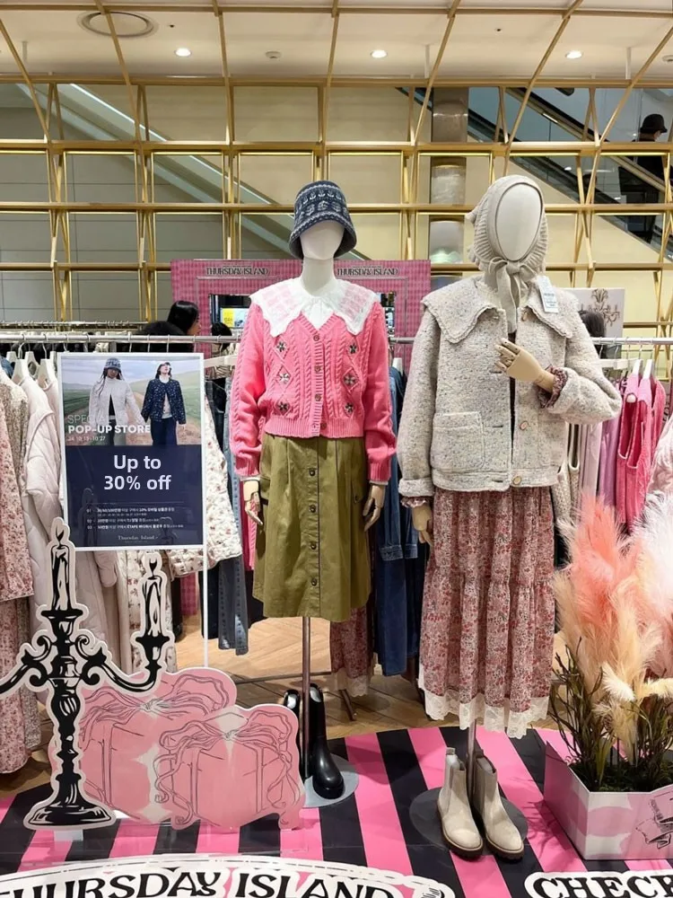 

Nok Xiaola Authentic Winter 2024 Knitted Woolen Cardigan Embroidered 3D Sle Island Home Commute Sle Regular Fit Long S...