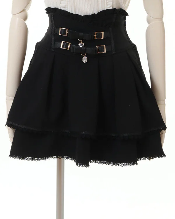 black skirt
