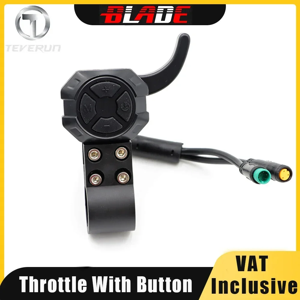 Original Throttle With Button For Teverun Fighter Mini/Mini PRO Blade GT II Electric Scooter Multi-function Accelerator Switch