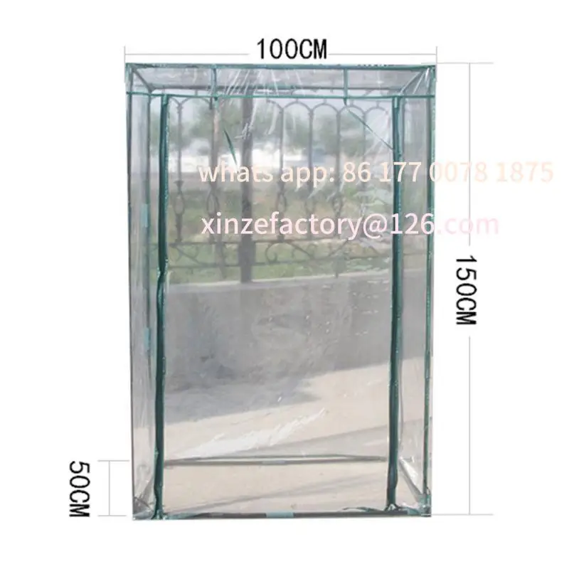 Customizable Winter Greenhouse Plant Cover Clear Plant Flowers Tomato Garden Tent Cover for Outdoor Garden Growing Seedlings