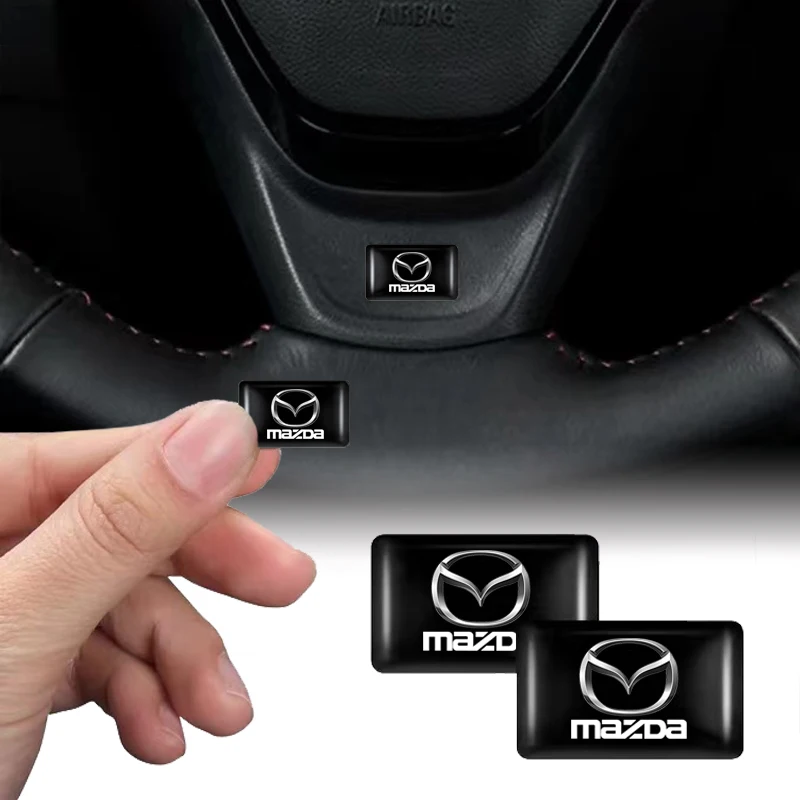 Caja de gafas para visera de coche, gafas de sol universales con Clip para tarjeta de billete para Mazda 3 6 CX5 2 CX3 CX9 MX5 RX8 Axela Demio Atenza MS, 10 Uds.