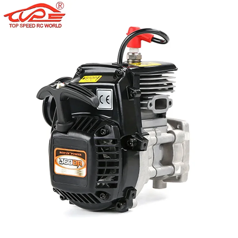 36CC 듀얼 링 시동이 쉬운 4볼트 엔진 업그레이드 (1/5 HPI 로펀 킹 모터, 로반 바하, 로시 5ive-t FG, 고페드 레드캣 RC 부품용)