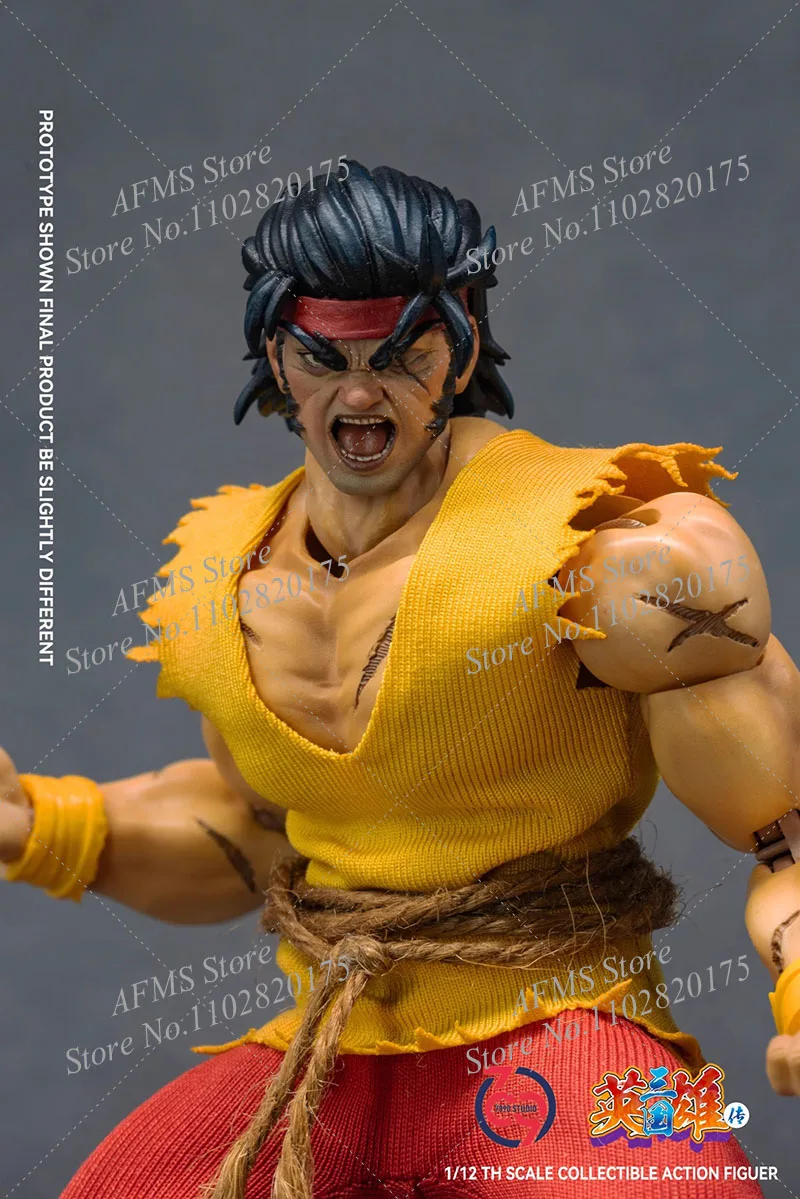 7890STUDIO SG002 1/12 Scale Collectible Figure Zhang Fei The Roaring General of Three Kingdoms 6Inch Men Soldier Action Figure