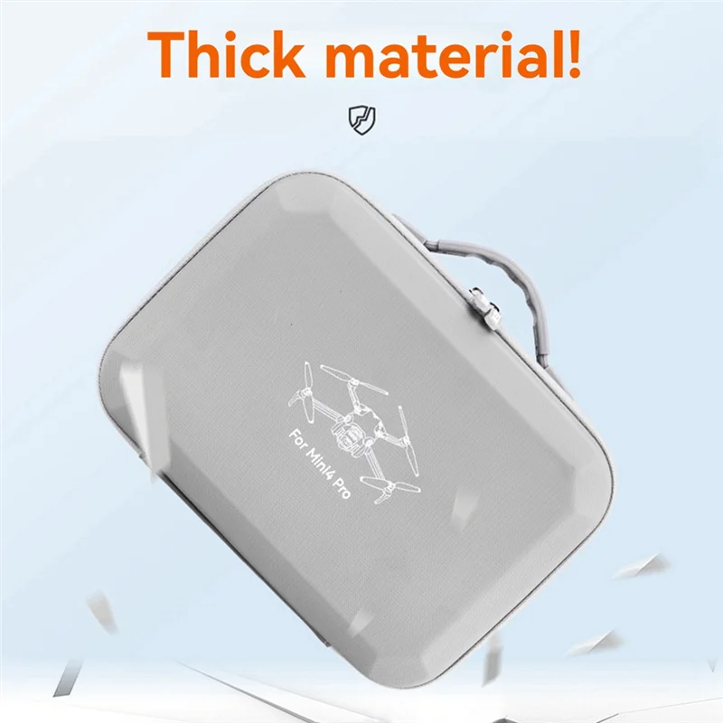 New-Suitable For DJI Mini 4 Pro Dedicated Shoulder Bag Drone Accessories Handbag Hard Shell Carrying Box Storage Box