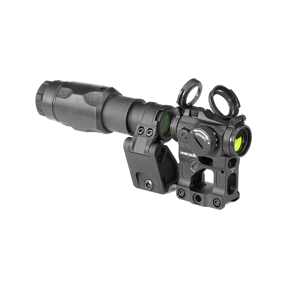 SPECPRECISION Tactical 6XMAG-1 6X Magnifier Scope with Optics Mount & Red Dot Sight 1.57