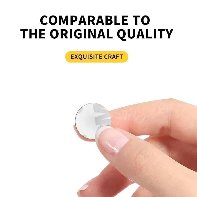 New 14mm 11mm Aluminium Car Remote Control Key Badge Emblem Stickers Universal Fit Premium Quality Durable Rust Proof Chrome