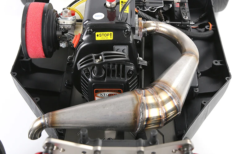 

Выхлопная труба из нержавеющей стали подходит для 1/5 LOSI 5IVE-T ROFUN ROVAN LT DTT