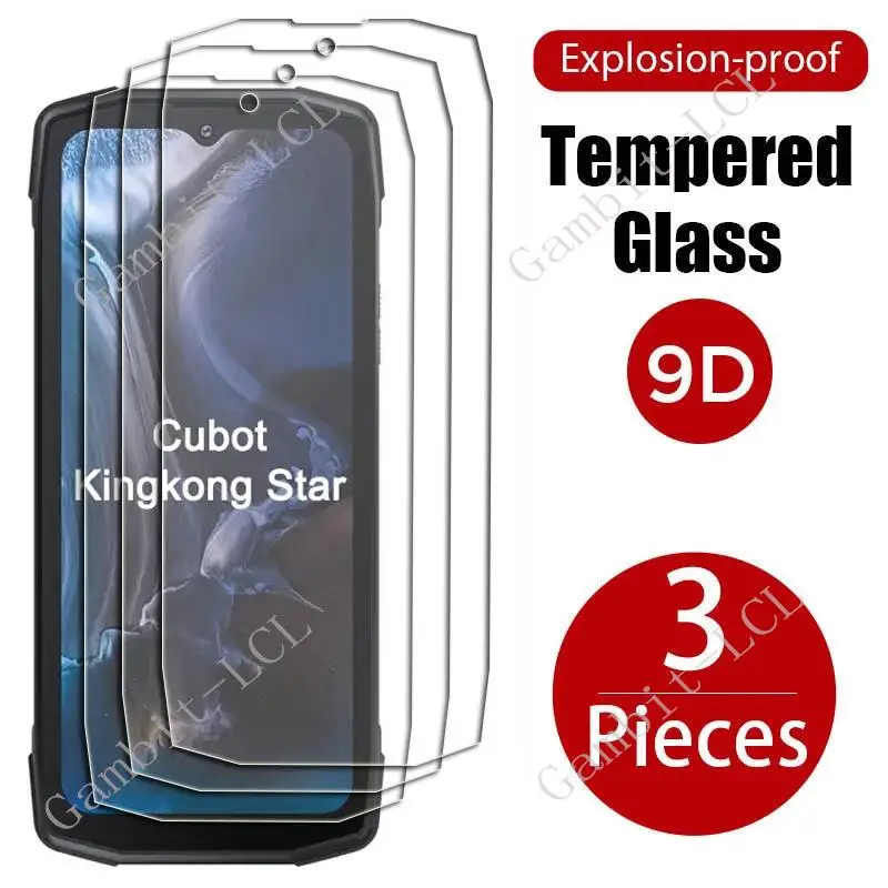3 szt. Dla Cubot KingKong Star szkło hartowane ochronne KingKongStar King Kong CubotKingKong 6.78 "folia zabezpieczająca ekran