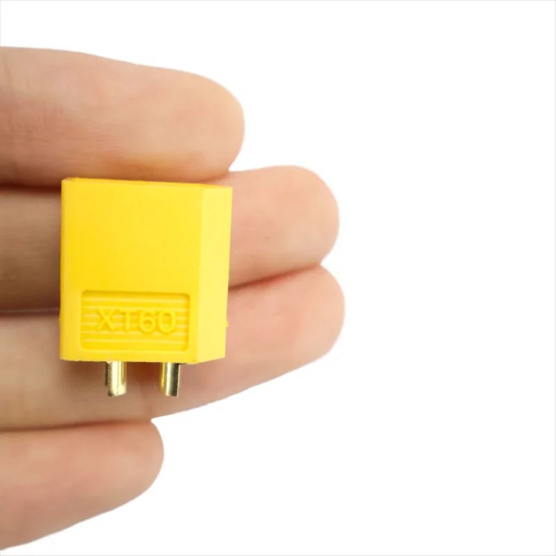 Nuevo 20 piezas par de conectores XT60 macho hembra para batería RC ESC, 60A 0,8 mΩ baja resistencia 12AWG enchufe de alta corriente para Drone FPV diy
