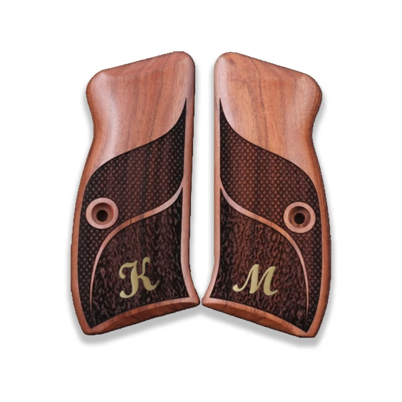 KSD Brand CZ Compact 75 - 85 /P-01/P100/C100/T100/PCR/CZ 75D rosewood Compatible Grips