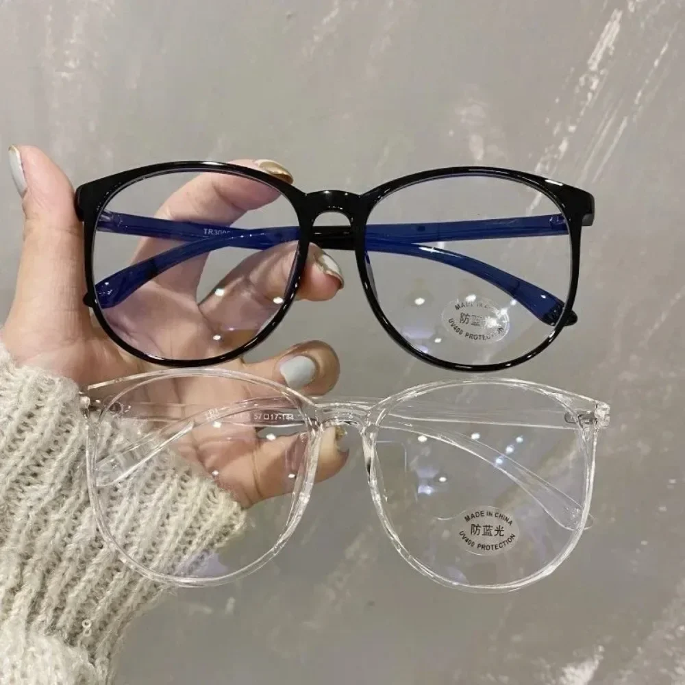 Anti-blue Light Square Glasses Frame Women Men Simple Transparent Optical Eyeglasses Blue-Blocking Compute Spectacles Frames