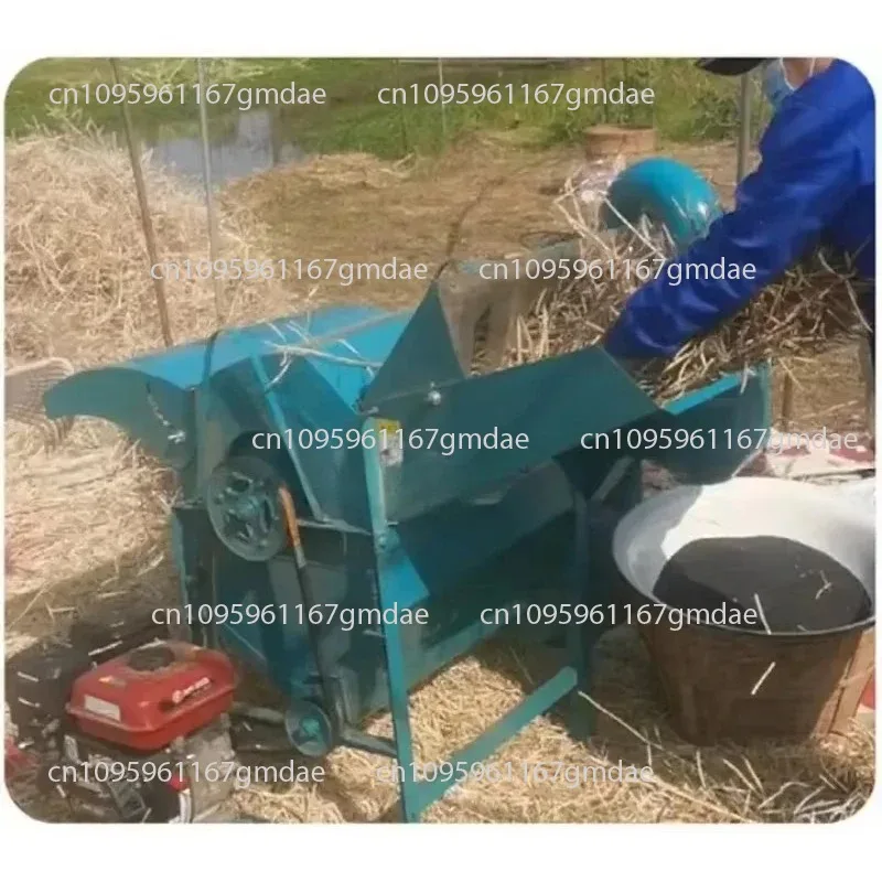 Multifunctional Rice and Wheat Threshing Machine for Rapeseed Rice Sorghum Barley Soybean Highland Barley  Diesel