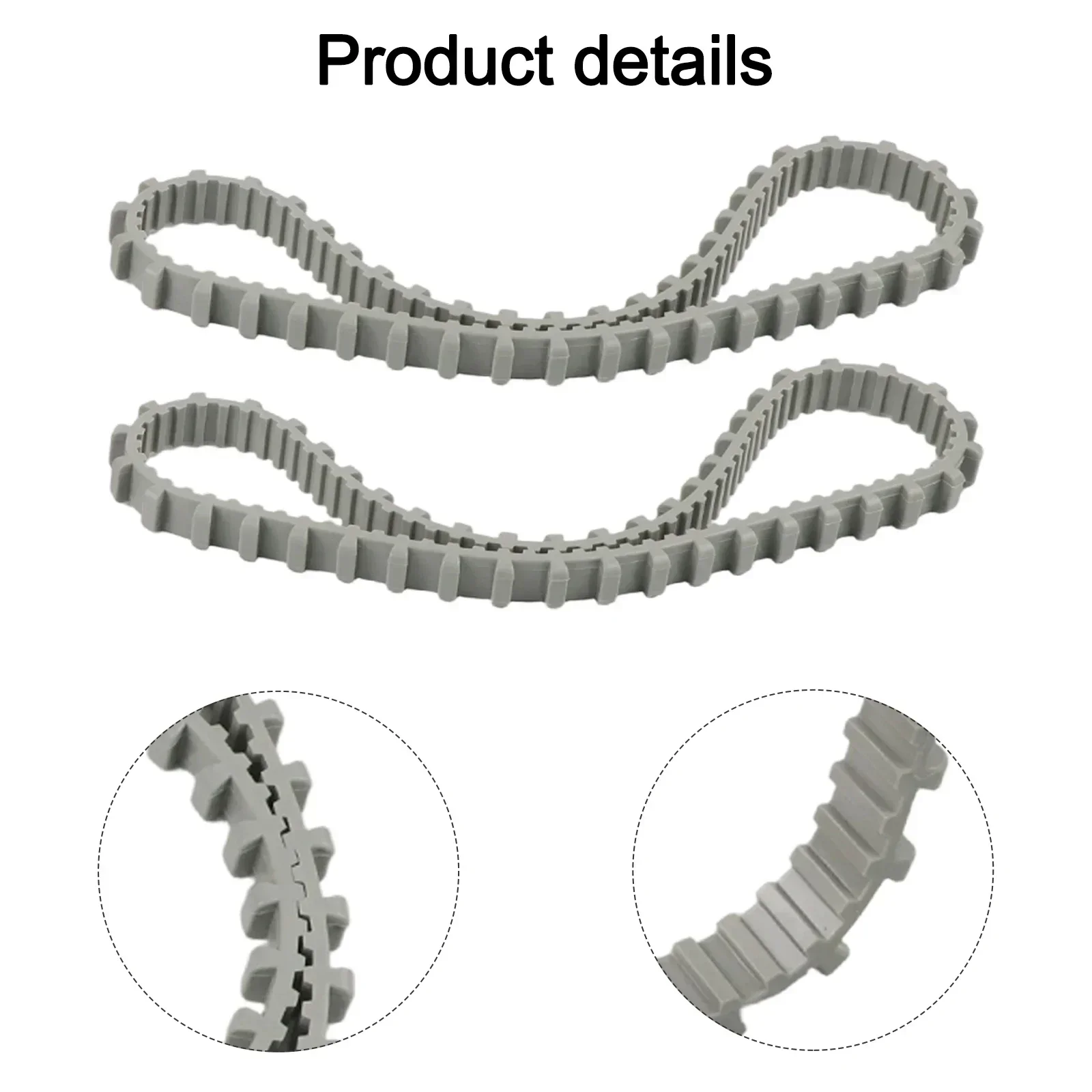 Two Pack Drive Belt For Dolphin Pool Cleaner Engineered For Optimal Performance Compatible With OEM Part 9985006
