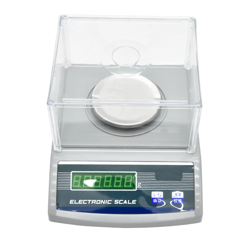 200 x 0.001g 1mg Lab Precision-Scale Analytical Balance Digital Balance Scale with windshield Portable Jewelry Weight Scale