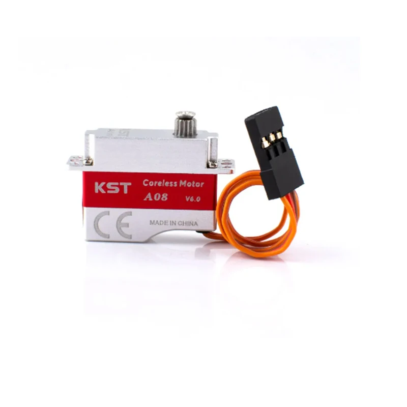 

KST A08 V6.0 Coreless Micro Digital Metal Gear HV Servo DLG For RC Drone Glider Airplane Helicopters