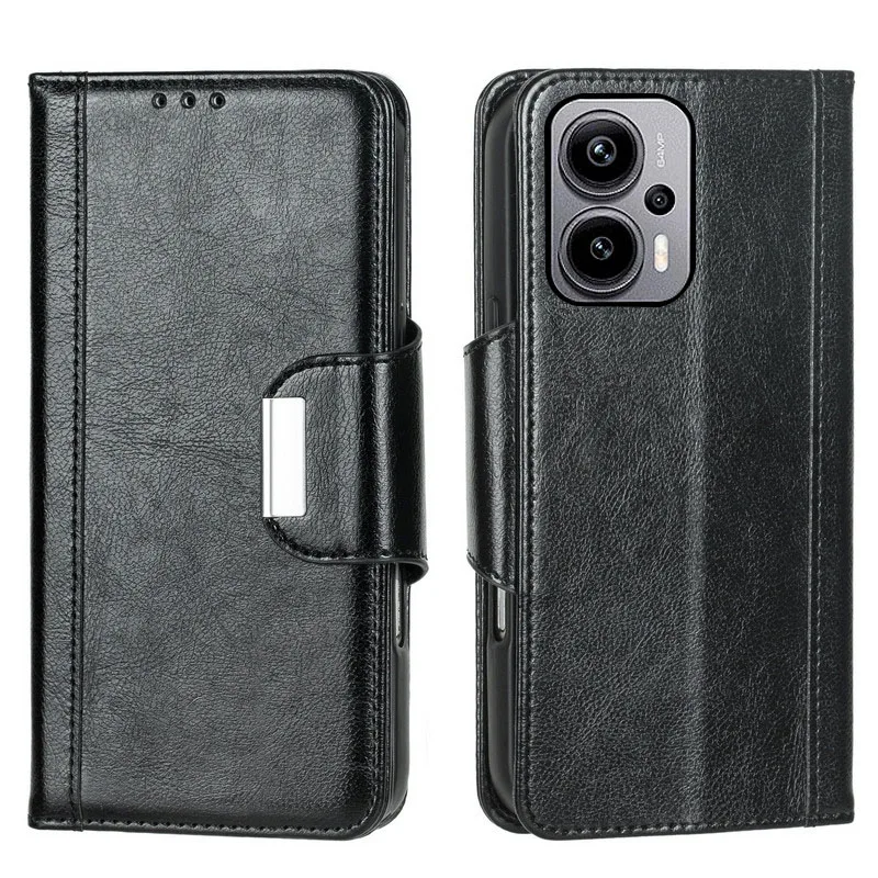 

Magnetic skin Flip leather card Slot Wallet Cover For Xiaomi Redmi Note 12T 12 Turbo Pro+ Pro 4G Speed 12S shockproof phone Case