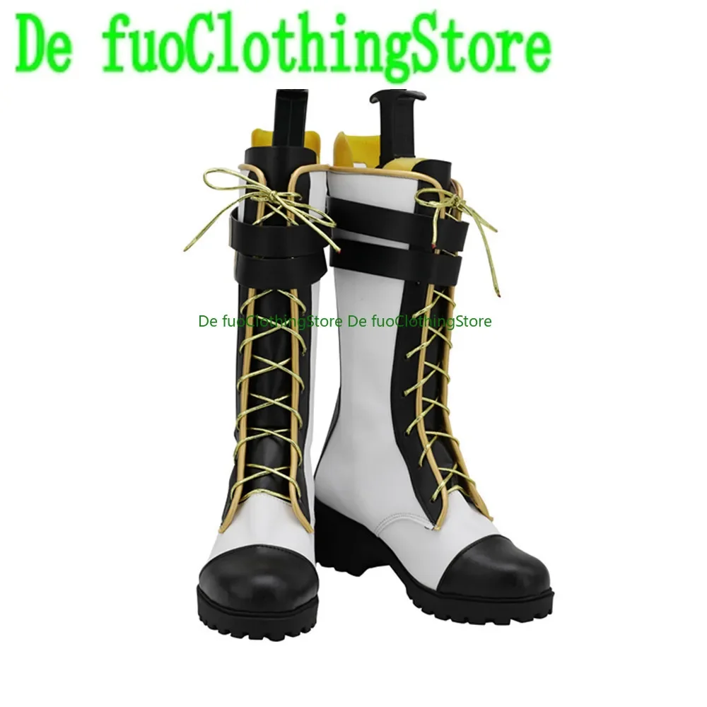 

Ensemble Stars knights Sakuma Ritsu Cosplay Shoes Boots Game Anime Halloween DefuoClothing Shoes Store