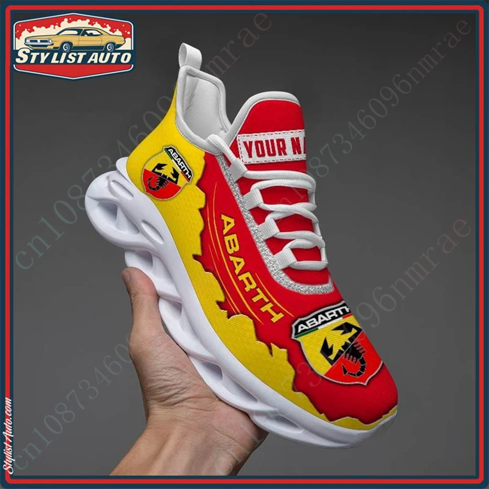 Abarth Buty Sportowe Dla Mężczyzn Duży Rozmiar Męskie Trampki Casualowe Buty Do Biegania Unisex Tenis Lekkie Męskie Trampki Niestandardowe Logo