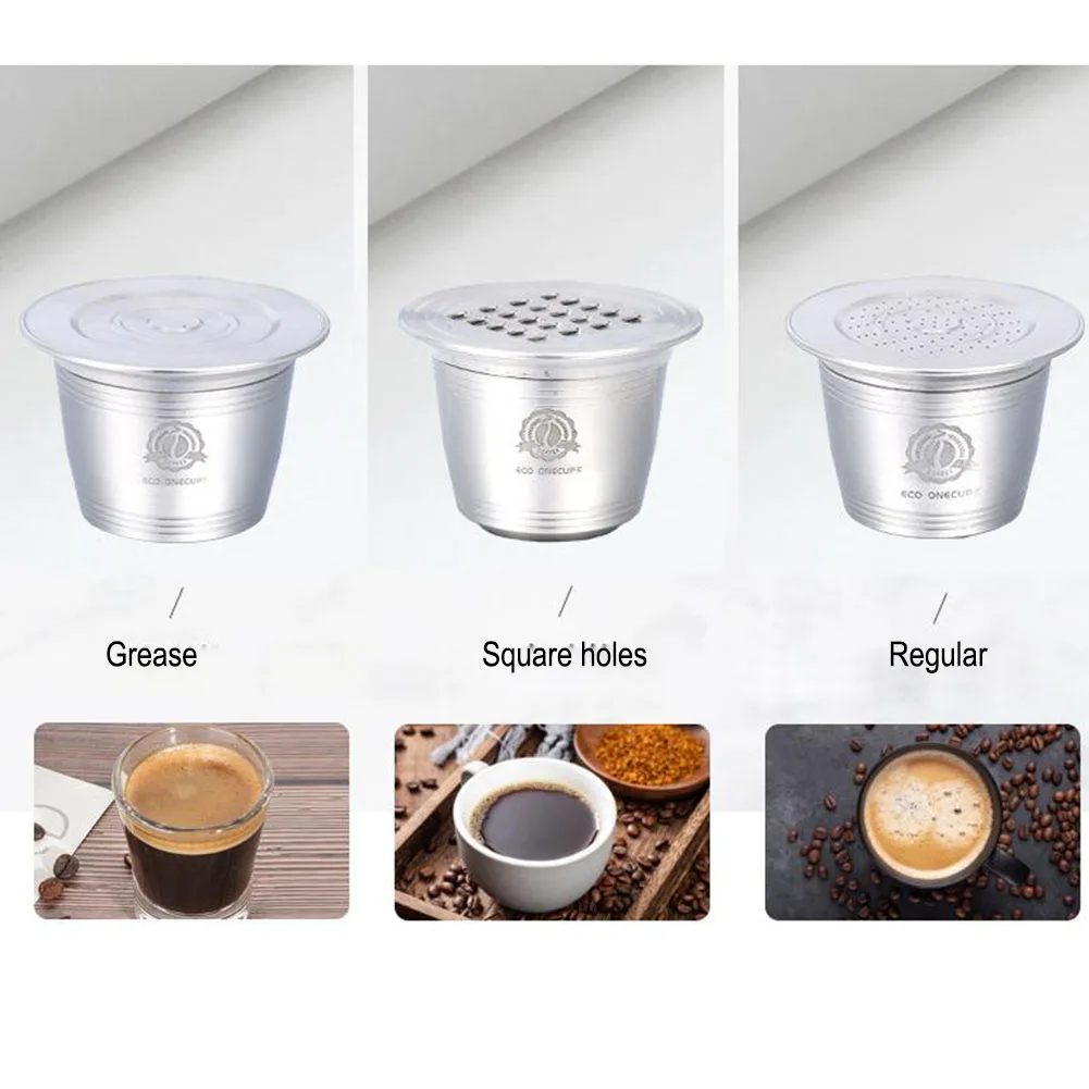 For Delta Q NDIQ7323 Coffee Machine Reusable Capsule Pod Stainless Steel Refillable Coffee Filters Cup Coffee Accessories