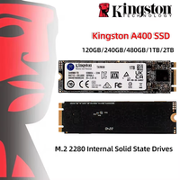 Kingston SSD A400-NGFF 120GB 240GB 480GB 1TB 2TB M.2 2280 Internal Solid State Hard Drive for Laptop PC