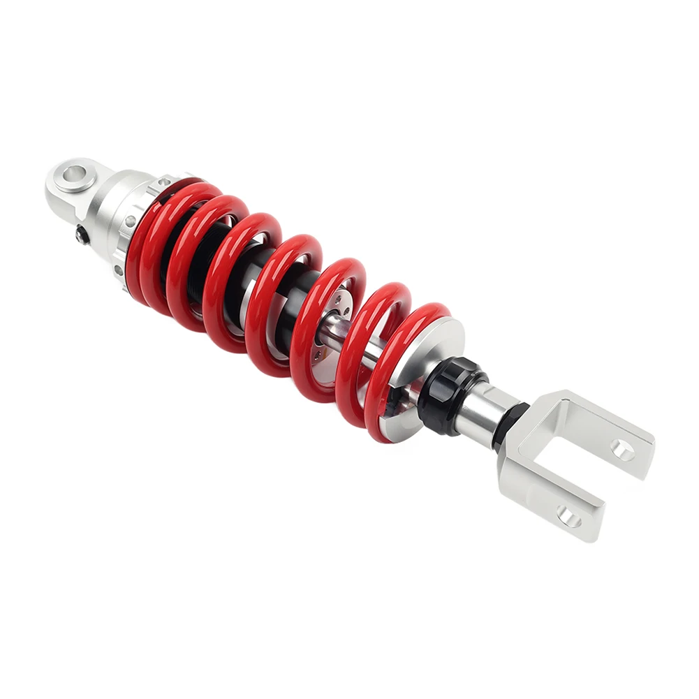 Motorcycle 320mm Shock Suspension Clevis Absorber 10mm Spring For Universal For BMW For Suzuki For Yamaha Aluminum Red