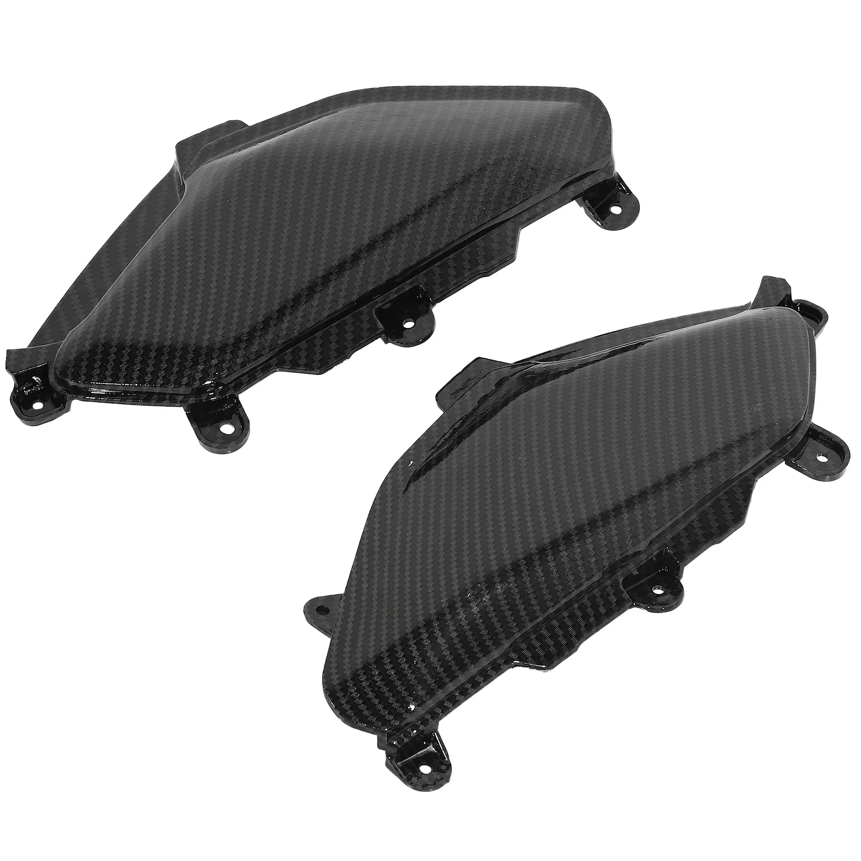 Motorcycle Rear Side Cover Carbon Fiber ABS Decorative Cover for Yamaha Nmax155 Nmax 155 2016 -