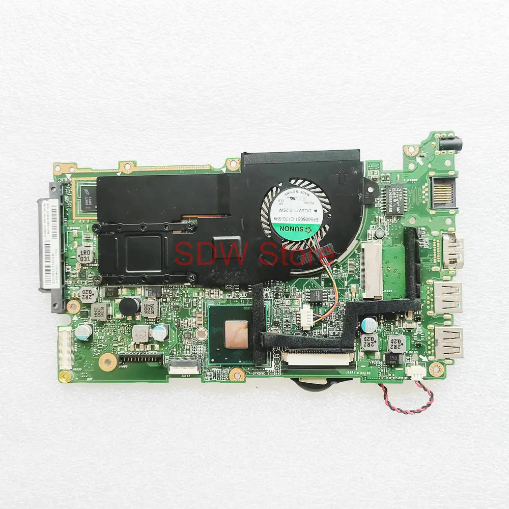 X202E Mainboard For ASUS X200E X201E S200E X201EP X201EV Laptop Motherboard 847/2GB Motherboard+radiator