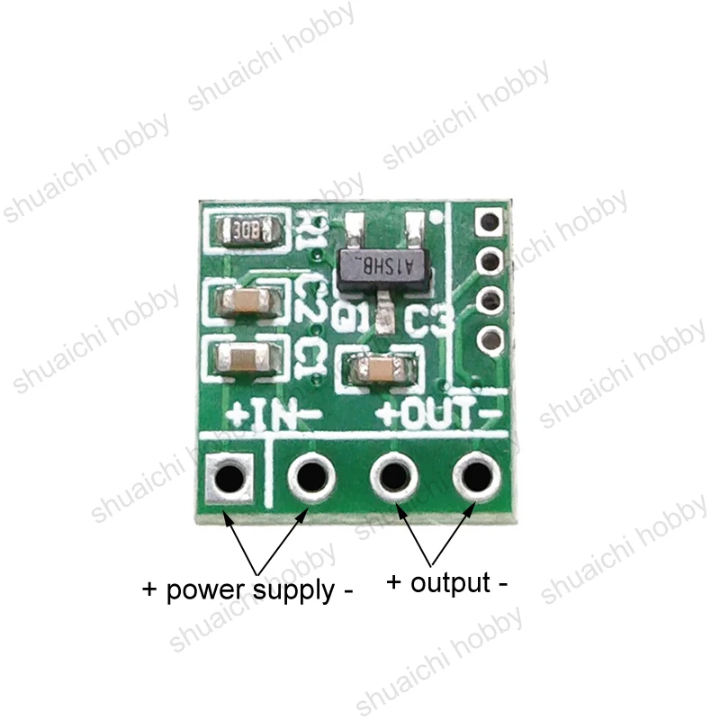 2 pz 3-5V 1.5A modulo Controller luce lampeggiante 10x10x3.5mm Mini LED lampeggiante circuito Chip per RC modello aereo parti fai da te