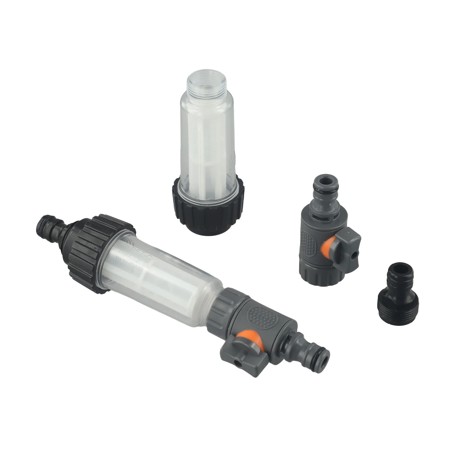 Caravan Water Filter Motorhome Equipment Patio Adjustable Water Flow Easy To Clean Flexible Compatibility Impurity Removal image 2