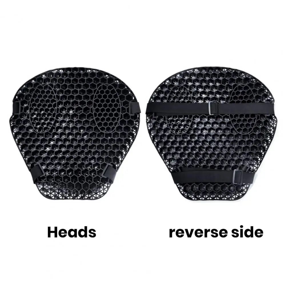 Pressure Relief Seat Cover Gel Cushion Cover Motorcycle Seat Cushion 3d Honeycomb Design for Shock Absorption Breathability