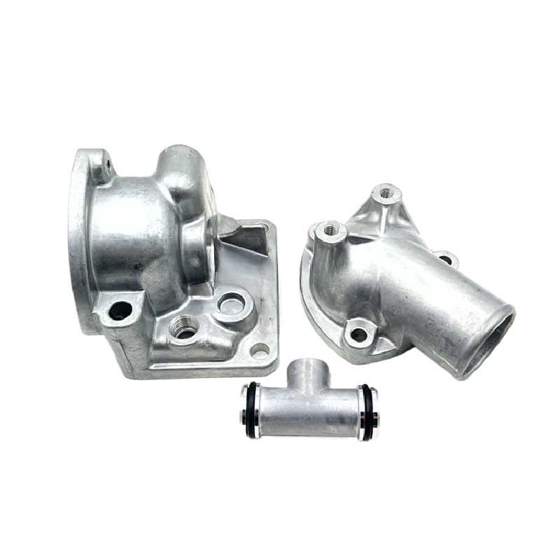 

For Kobelco 200-3/-5 Thermostat Seat Assembly Mitsubishi 6d31 Engine Thermostat Upper And Lower Cover Tee Excavator Accessories