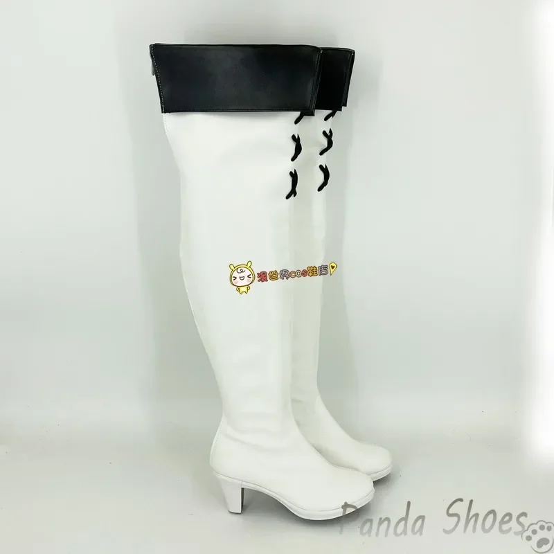 Anime Akame Ga Kill Esdeath Scarpe Cosplay Anime Cos Comic Costume Cosplay Scarpe Prop per Con Festa di Halloween