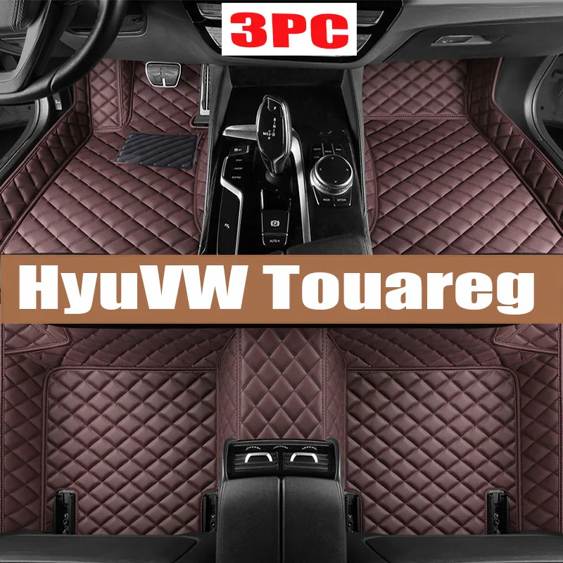 Car Floor Mats For VW VW Touareg 2011 2012 2013 2014 2015 2016 2017 2018 Custom Auto Foot Pads Interior Accessories