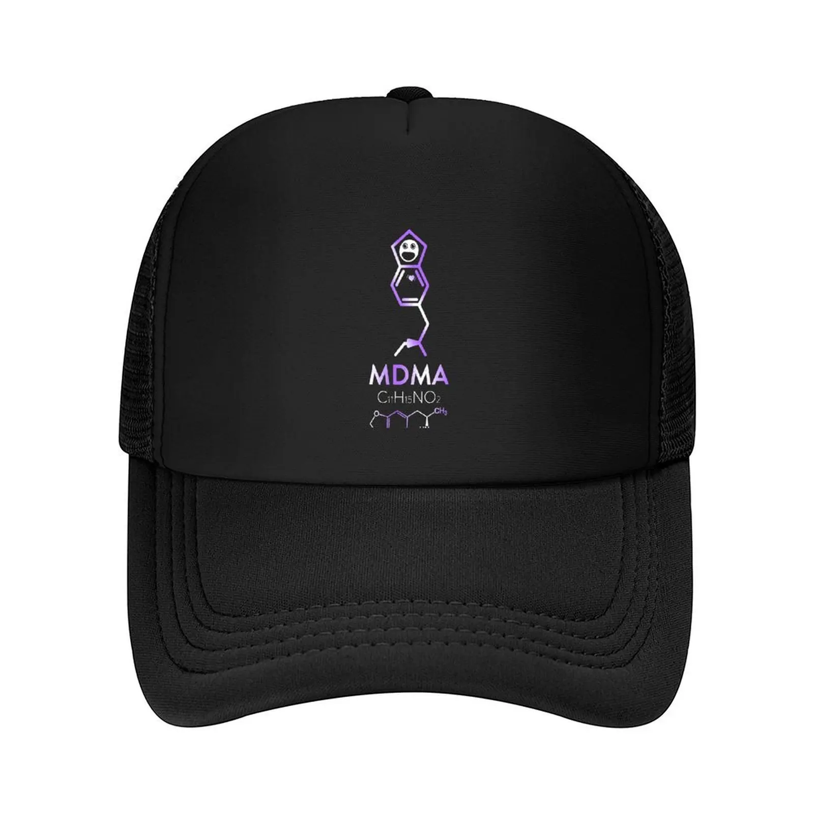 

MDMA molecule - chemistry element Baseball Cap golf hat genuine Icon Beach tactical cap Women Hats Men's