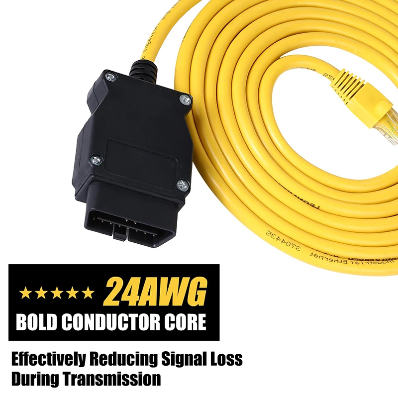 ENET-Kabel für ICOM F-Serie Codierung Ethernet zu OBD2 16-Pin Diagnose-Schnittstellenkabel – Detail 5