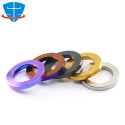 DIN7092 10/5pcs TC4 GR5 Titanium Alloy Flat Washer M2.5 M3 M4 M5 M6 M7 M8 M10 M12 M14 M16 M18 Shim Ti Metal Plain Gaskets Rings