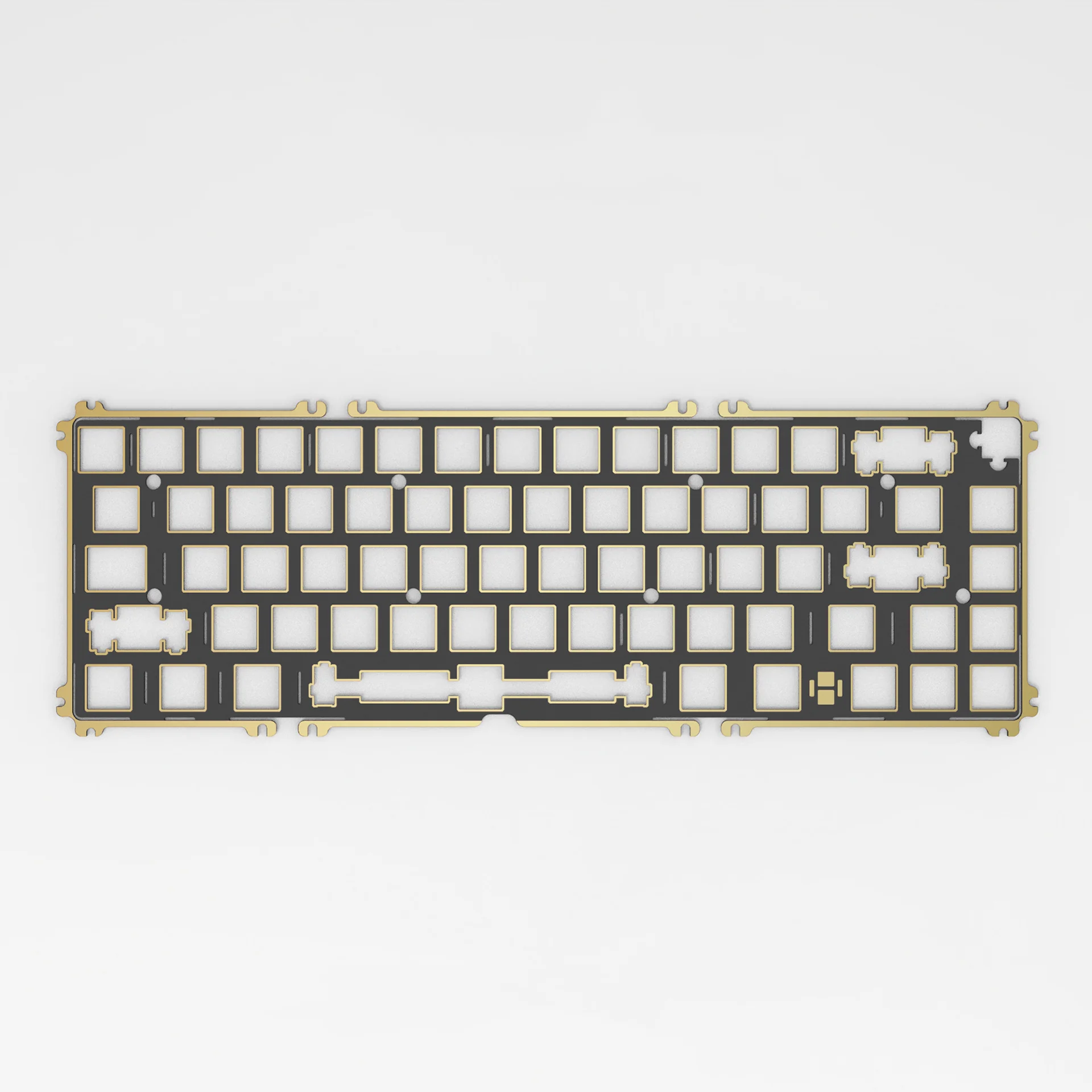 Angle65 Customized Mechanical Keyboard Accessories PC PP FR4 Aluminum Positioning Plate