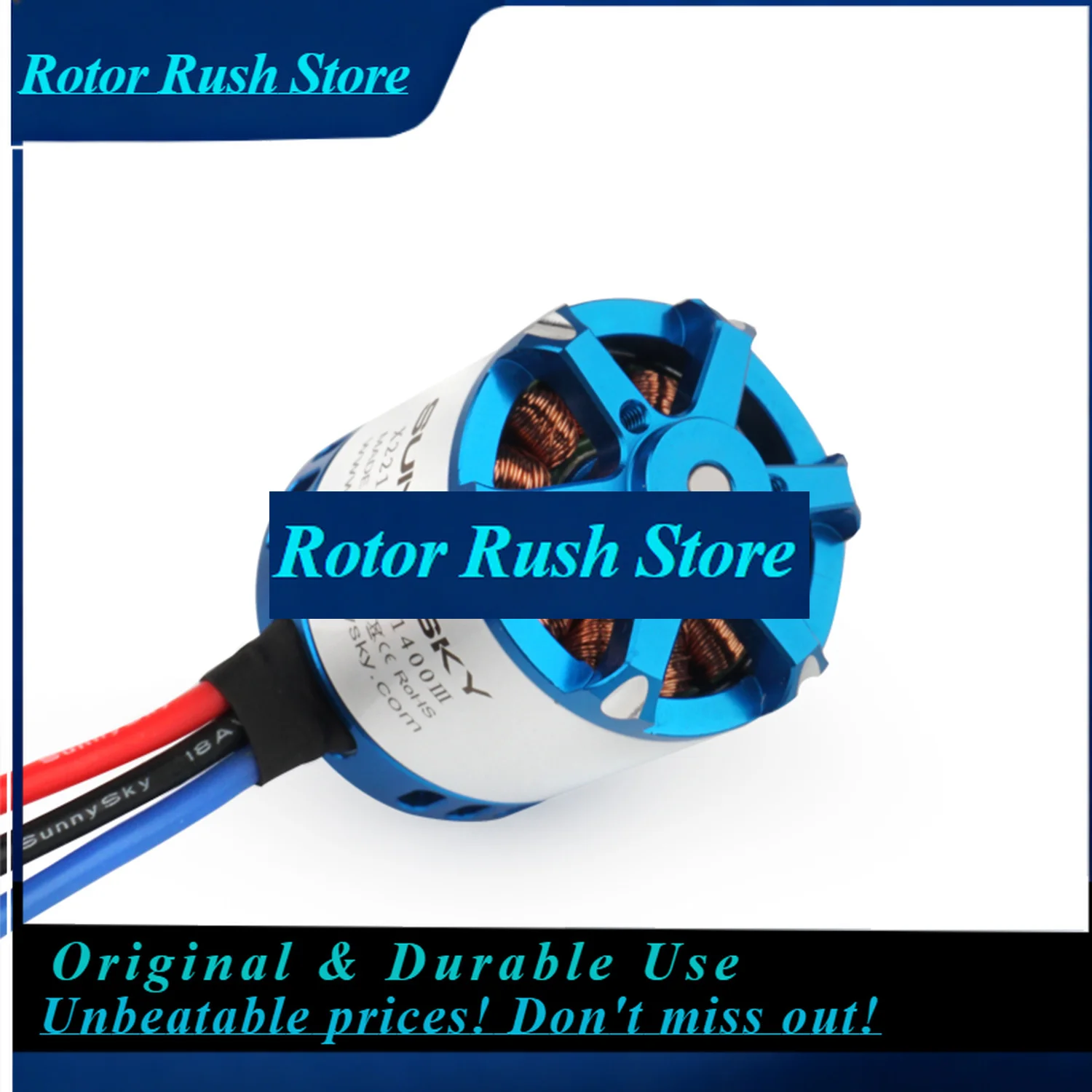 RoRuSSUNNYSKY X2216-III X2216 2216 880KV 950KV 1100KV 1250KV 1400KV 2600KV Long Short Shaft 3-4S Brushless Motor RC Drone Airpla