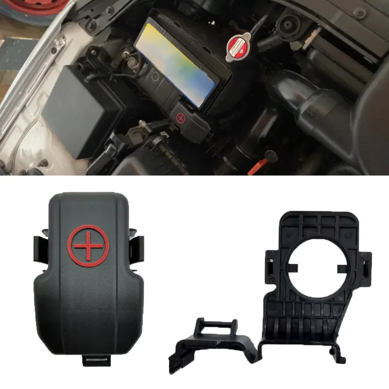 

1 шт. автомобильная крышка, крышка клеммы аккумулятора, положительная крышка аккумулятора для Elantra Hd, Hyundai, Santa Fe, замена автомобиля 91971-2b370