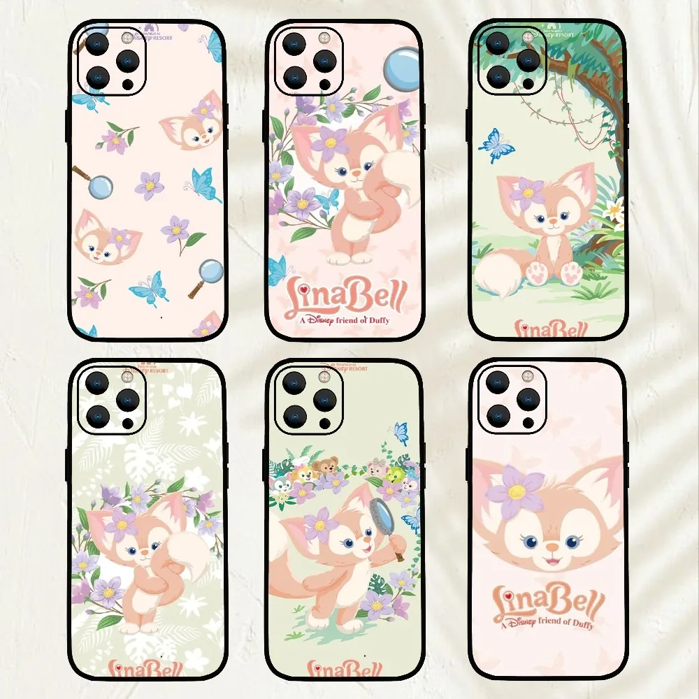 MINISO Disney LinaBell  Phone Case  For Samsung Galaxy S24 S23 S22 S21 S20 Ultra Plus S20FE FE Cover