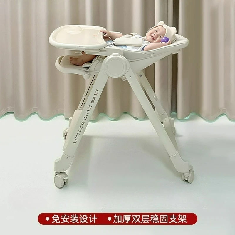 

Baby Dining Chair Baby Dining Table Chair Household Use Versatile Portable Suitable for Children To Eat Learn To Sit on Chairs