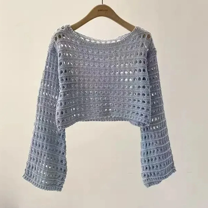 Thumbnail 3 - #36 New Cropped Knit Sweaters Arrivals