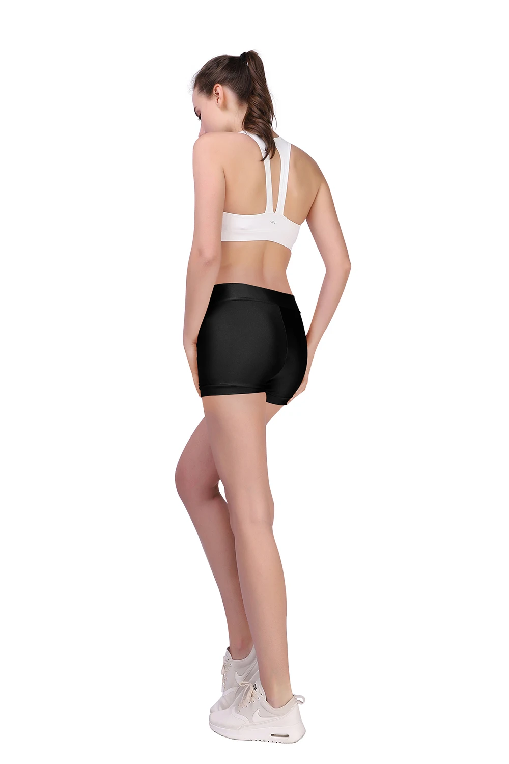 Speerise Adult Briefs Performance Shorts Mid Rise Women Jazz Modern Dancing Shorts Spandex Ballet Boxer Briefs Skinny Bottoms
