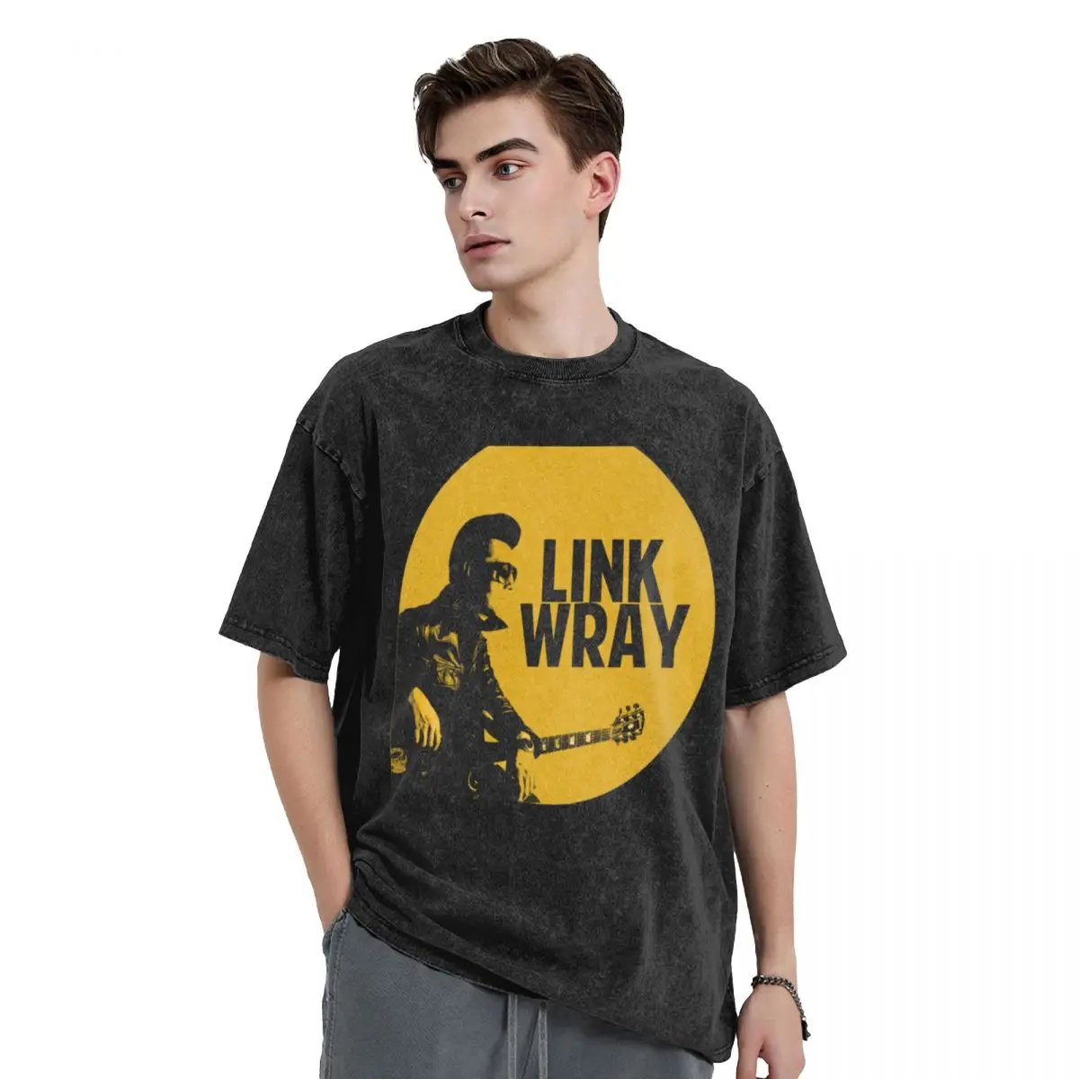 Link Wray T-Shirt Short sleeve tee hippie clothes cute tops sports fans mens funny t shirts