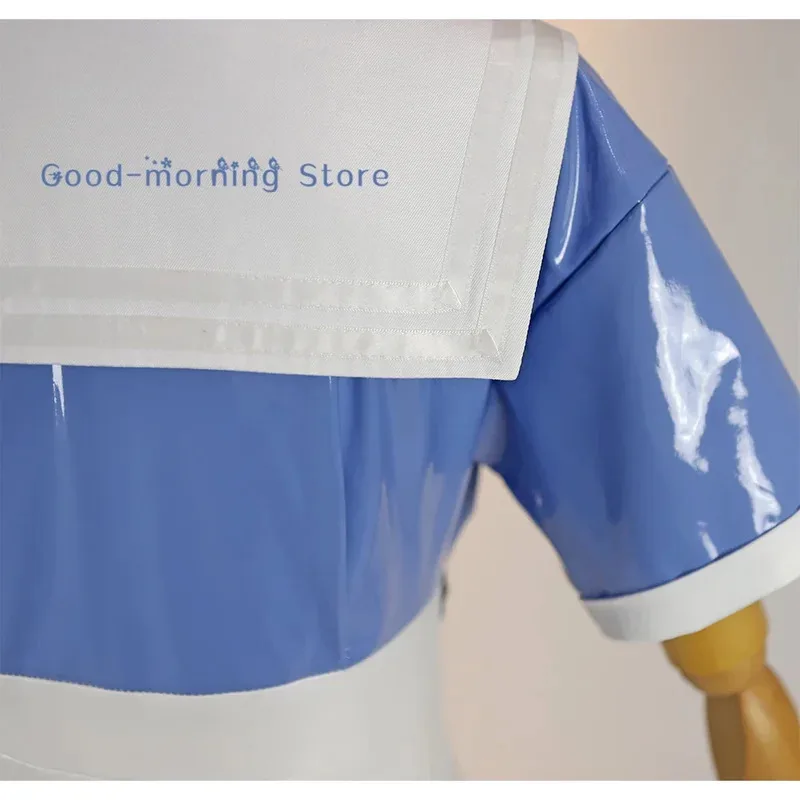 

az15Game NIKKE The Goddess Of Victory shefti Cosplay Dress Women Suit with Headset Uniform Halloween Party Role play