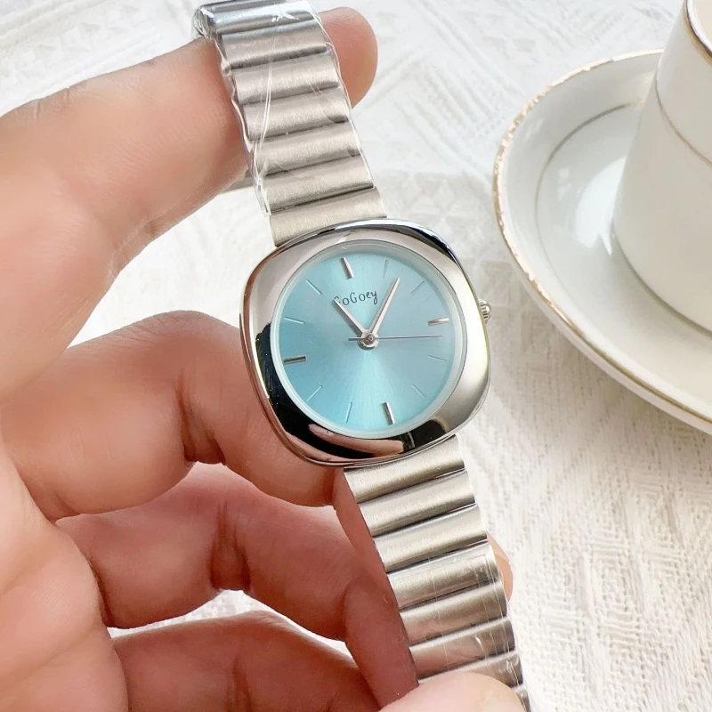 Luxury Brand Gold Watch for Women Fashion Simple Quartz Watches Adjustable Stainless Steel Strap Wristwatch Dropshipping