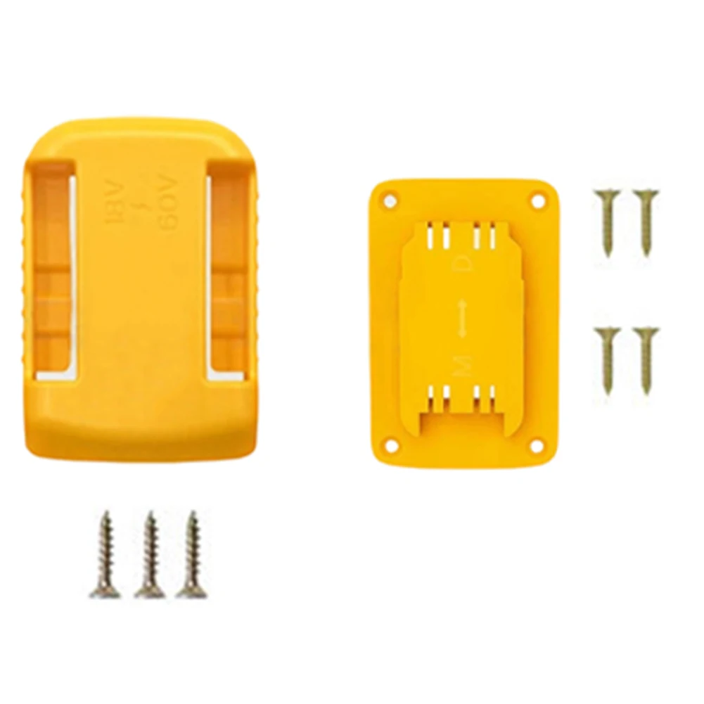 Cordless Tool Holder Drill Holder Kit For Garage Organization Screw Mounted Design Includes Screws For 18V Tools